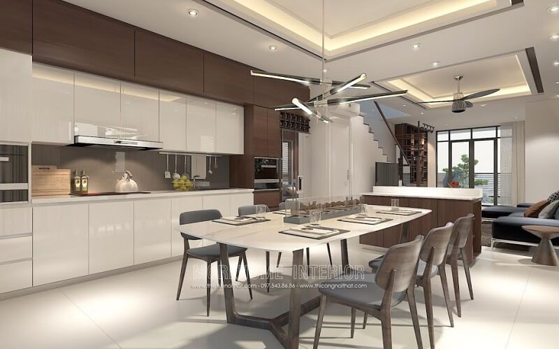 Bạn yêu thích vẻ đẹp sang trọng của bộ bàn ăn gỗ đẹp hãy đến ngay với siêu thị nội thất MoreHome